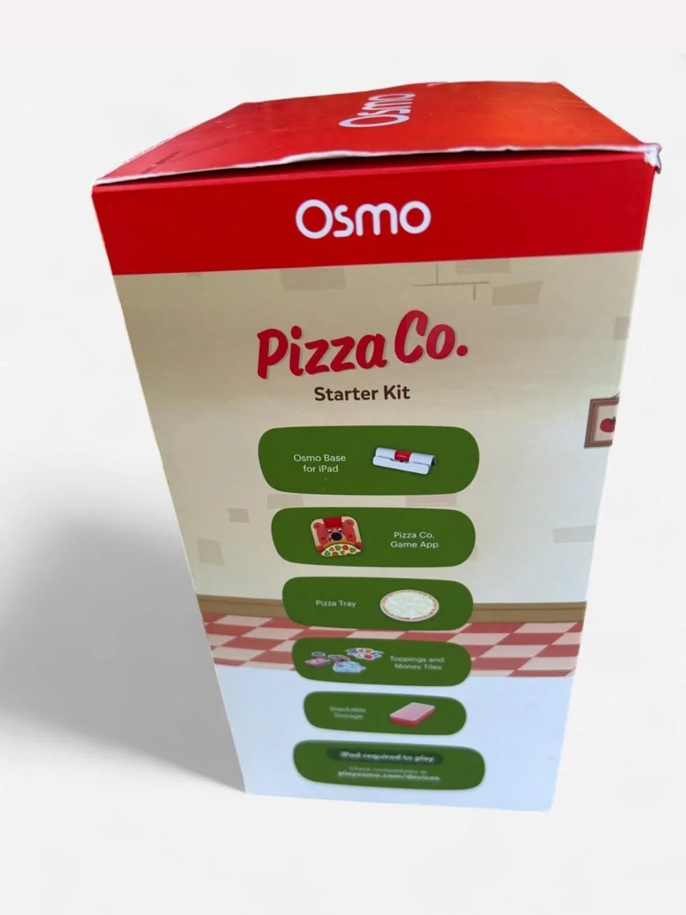 Osmo Pizza Co. Starter Kit iPad iOS STEM Math Game COMPLETE Set Ages 5-12